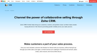 Zoho CRM Portals | Customer Portal | Vendor Portal | Partner Portal
