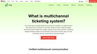 What is multichannel ticketing software? - Zoho