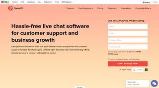 Live Chat for Website | Visitor Tracking Software - Zoho SalesIQ