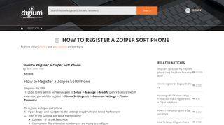 How to Register a Zoiper Soft Phone - Digium Support Community