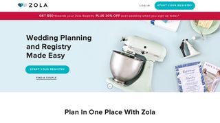 Wedding Registry | Zola