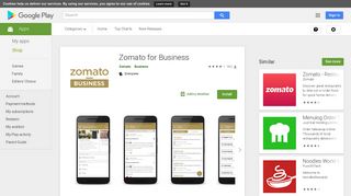 Zomato for Business - Apps on Google Play