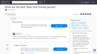 15 Best Xbox One Zombie Games 2019 - Softonic