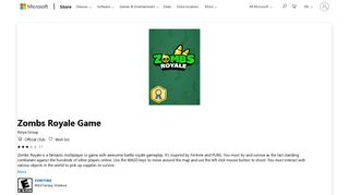 Get Zombs Royale Game - Microsoft Store