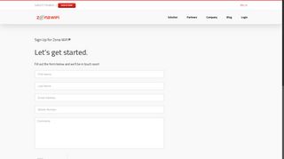 Sign Up – Zona WiFi | Digital Marketing Platform