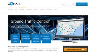 Ground Traffic Control - Zonar Systems