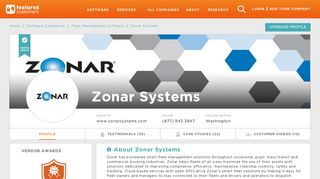 67 Customer Reviews & Customer References of Zonar Systems ...