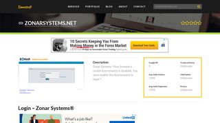 Welcome to Zonarsystems.net - Login - Zonar Systems®