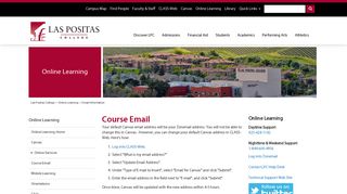 Email Information - Las Positas College