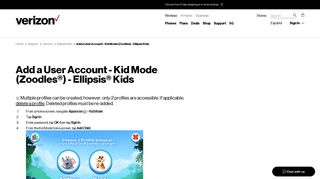 Add a User Account - Kid Mode (Zoodles) - Ellipsis Kids | Verizon ...