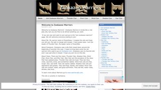 Zookazoo Warriors