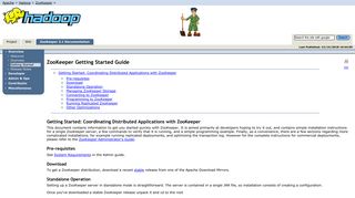 ZooKeeper Getting Started Guide - Apache ZooKeeper - The Apache ...