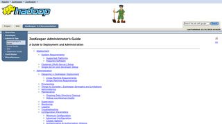 ZooKeeper Administrator's Guide - Apache ZooKeeper - The Apache ...