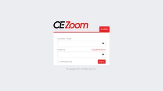 CE Zoom - Log in to your account