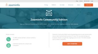 ZoomInfo Community Edition | Free Company Contact Information