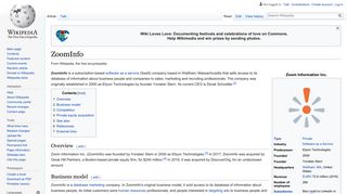 ZoomInfo - Wikipedia