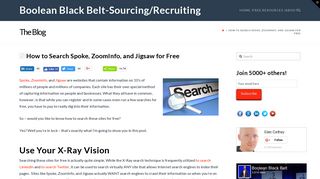 How to Search Spoke, ZoomInfo, and Jigsaw for Free | Boolean Black ...