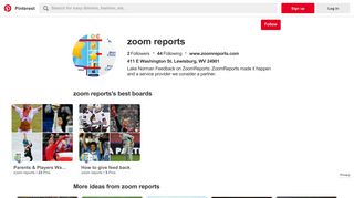 zoom reports (zoomreports) on Pinterest