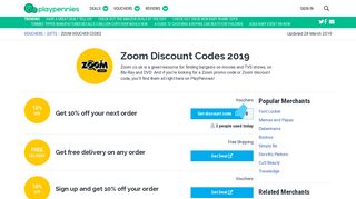 Zoom Discount Codes & Vouchers For February 2019 - Up To 25% Off