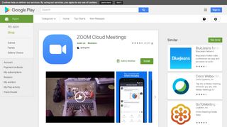 ZOOM Cloud Meetings – Apps on Google Play