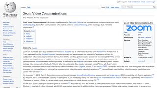 Zoom Video Communications - Wikipedia