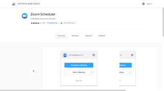 Zoom Scheduler - Google Chrome