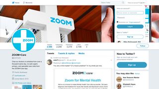 ZOOM+Care (@zoomcare) | Twitter