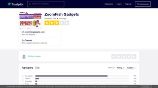 ZoomFish Gadgets Reviews | Read Customer Service ... - Trustpilot