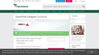 ZoomFish Gadgets Discounts, Codes, Sales & Cashback - TopCashback
