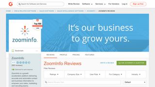 ZoomInfo Reviews 2019 | G2 Crowd