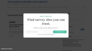 zoompanel sign up | Paid Surveys Review | Fun Surveys