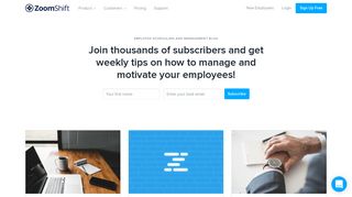 Employee Scheduling and Management Blog - ZoomShift