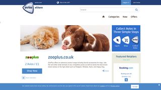 zooplus.co.uk - collect Avios with Avios eStore