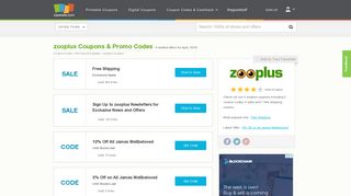 Up to 10% off zooplus Coupons, Promo Codes February, 2019