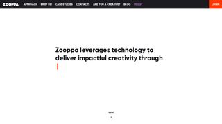 Zooppa - Creative projects – Creativity with purpose
