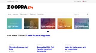 Zooppa Blog: Homepage
