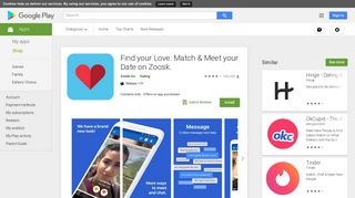 Find your Love. Match & Meet your Date on Zoosk. - Apps on Google ...