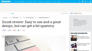 Zoosk review: Easy to use and a great design, but can get a bit spammy