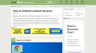 How to Unblock a Zoosk Account: 11 Steps (with Pictures) - wikiHow