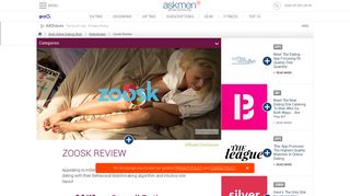 Zoosk Review - AskMen