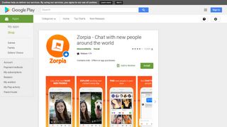 Zorpia - Chat with new people around the world - Apps on Google Play