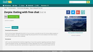 Zorpia: Dating with free chat - Download
