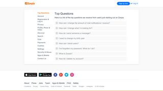Zorpia - Meet New People - Frequently Asked Questions