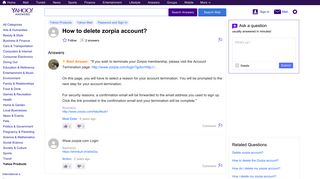 how to delete zorpia account? | Yahoo Answers