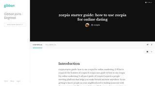 zorpia starter guide: how to use zorpia for online dating by zorpia on ...
