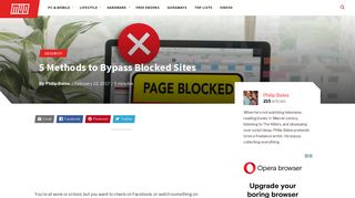 5 Methods to Bypass Blocked Sites - MakeUseOf