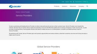 Partners | Service Providers | Zscaler