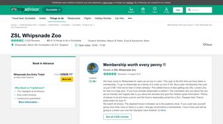 Membership worth every penny !! - ZSL Whipsnade Zoo, Dunstable ...