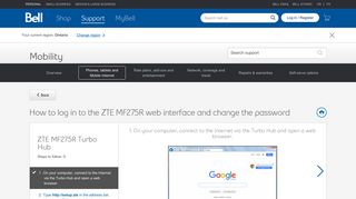 How to log in to the ZTE MF275R web interface and change the ...