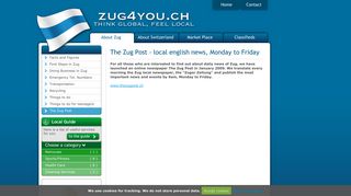 The Zug Post - ZUG4YOU.CH - THE ENGLISH ONLINE PLATFORM ...